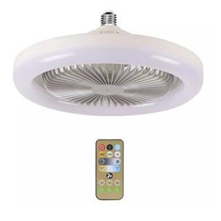 Ventilador De Teto Doméstico Com Luzes Led Rotativas