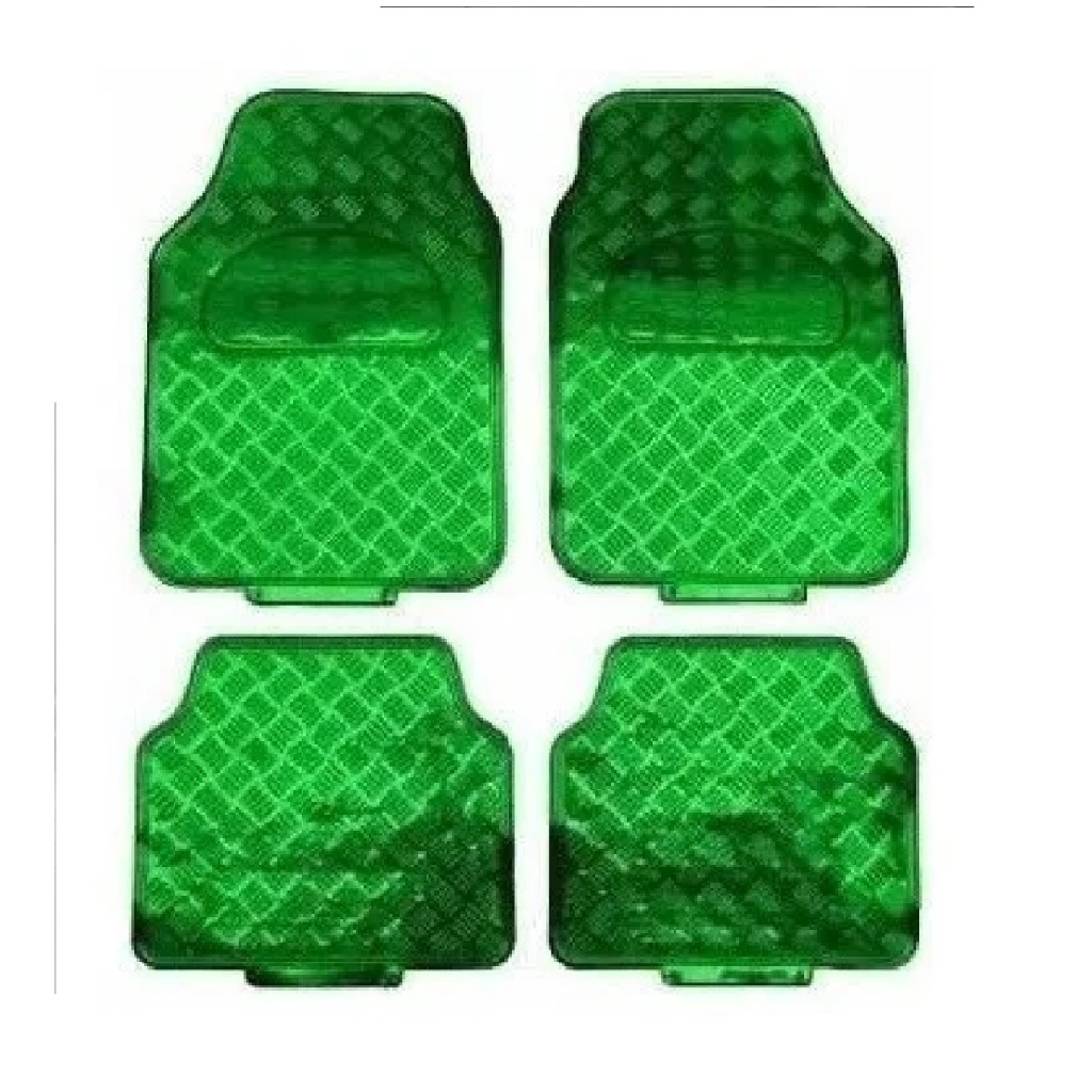 Tapete Automotivo Metálico Tipo Alumínio 4 Peças - Tuning em Oferta na Shopee