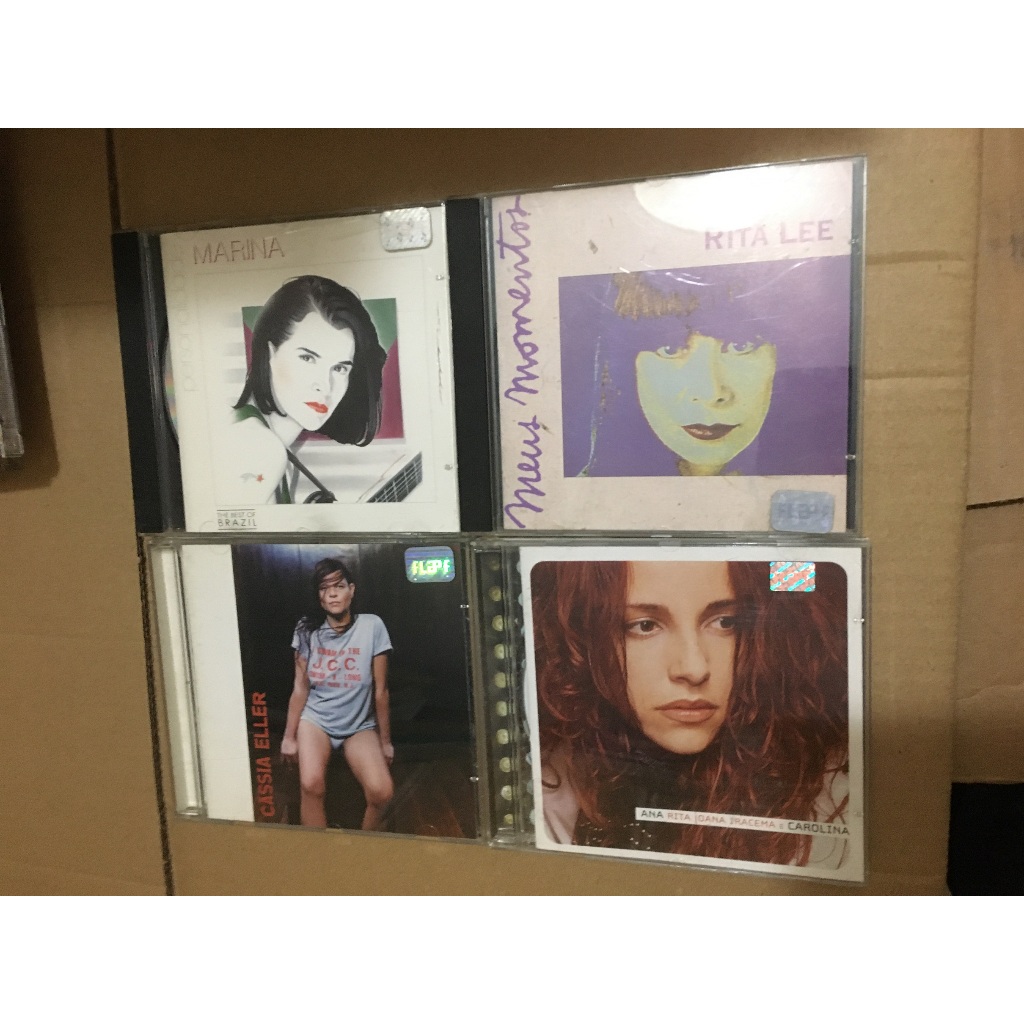 Cds musas da músicaMarina Rita Lee Cassia Eller e Ana Carolina original