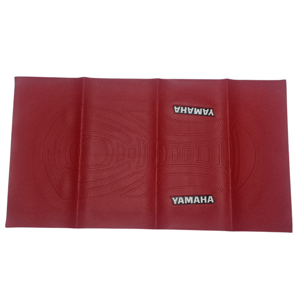Capa Banco Emborrachada Colmeia Vermelha - Lander / XTZ 125 / Fazer 150 / Fazer 250 / RD 135 / Factor / TDM 225 / XT 225