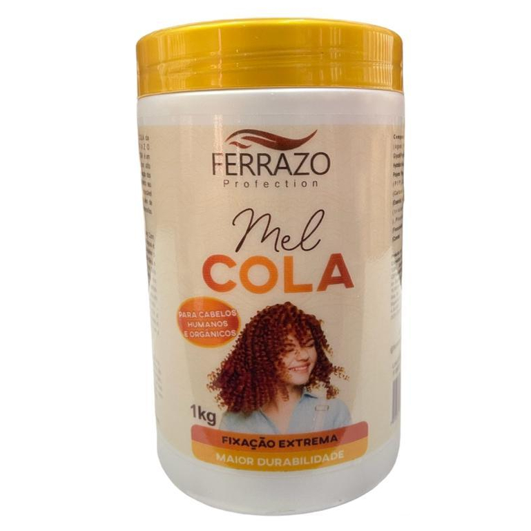 Gelatina Mel Cola Ferrazo 1kg Fixação Extrema