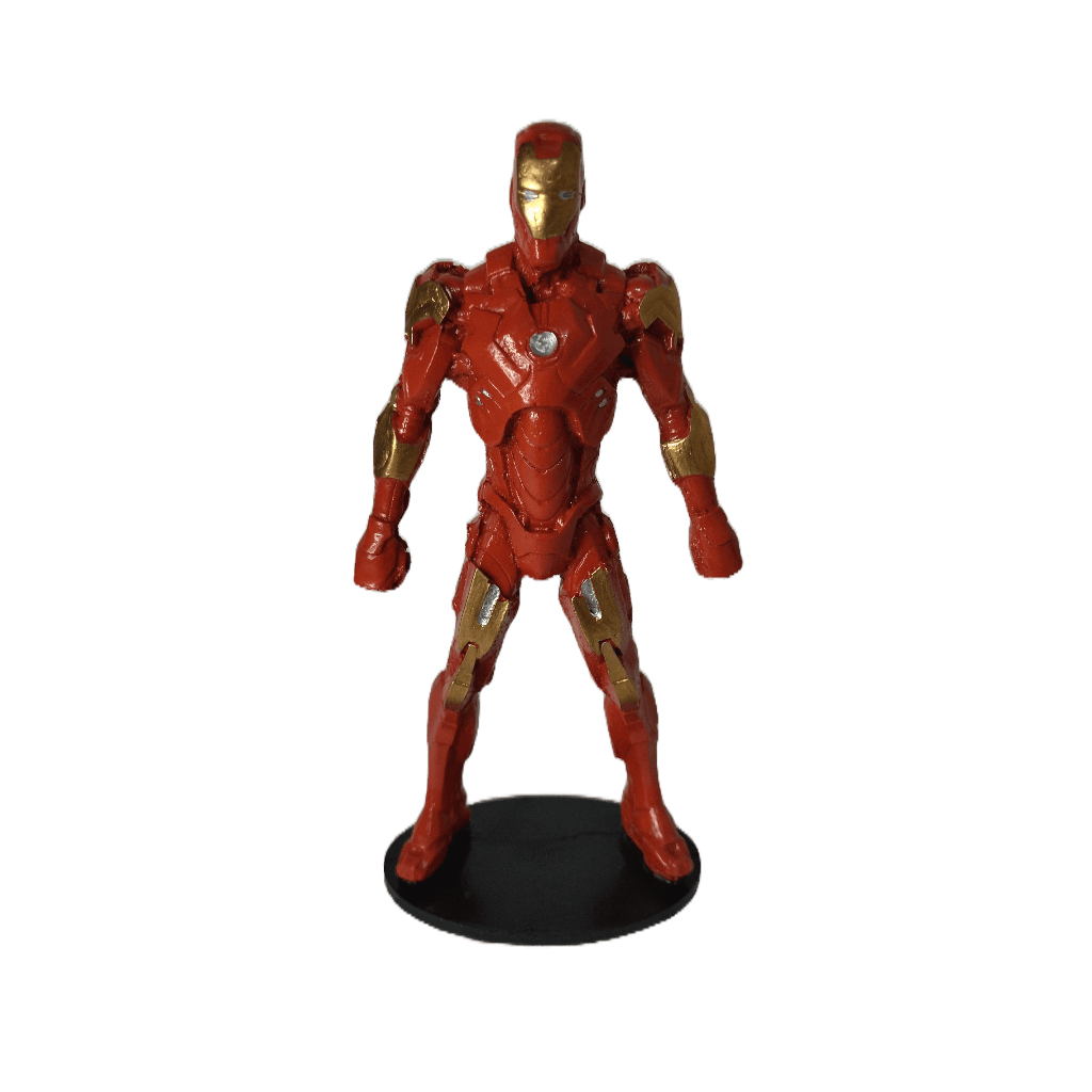 Homem De Ferro Boneco Iron Man Resina Importada Decoração Presente Enfeite Marvel