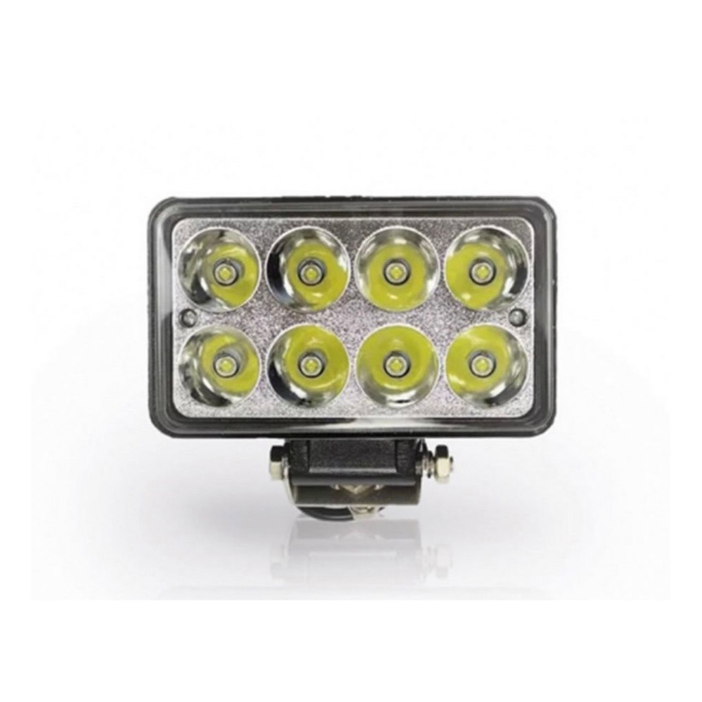 Farol De Milha Led Alta e Baixa 24w 8 Leds 6000k Kauai K9004 Caminhão Onibus Trailer Motorhome BIVOLT 12V/24V