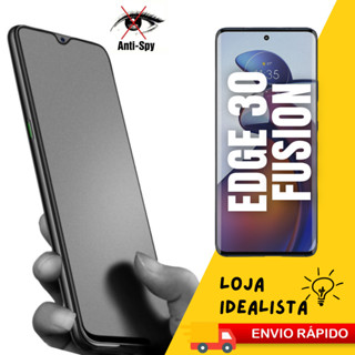 Película Fosca Privacidade TPU Soft P/ Moto Edge 30 Fusion Matte Antispy Hidrogel Envio Imediato