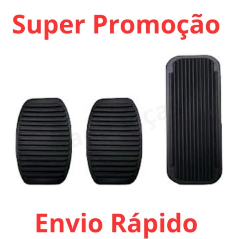 Kit Capa Pedal Pálio Siena Strada Uno Fiorino Prêmio Elba Envio Rápido