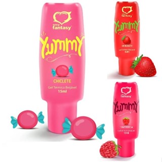 GEL LUBRIFICANTE BEIJAVEL ORAL SABOR COSMESTÍVEL YUMMY