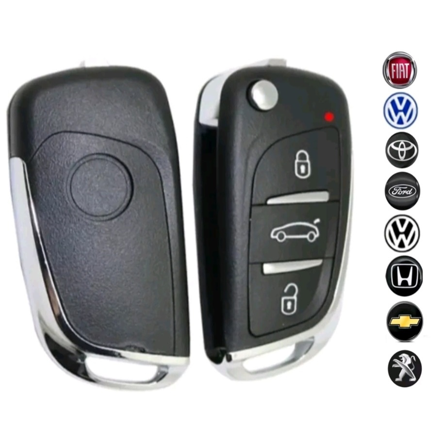 Chave canivete Pósitron flex  modelo Citroen , atende linhas antigas e novas 292/293/300 em Oferta na Shopee