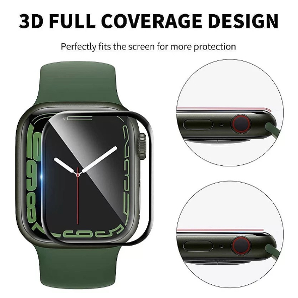 Apple Watch Película NANO Gel 3D material composto Apple Watch ultra 49MM 38mm 40mm 42mm 41mm 44mm 45mm Compatível com relógios do mesmo tamanho