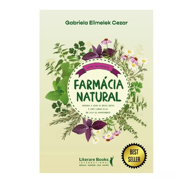 Livro Farmácia Natural - Ervas Medicinais - Fitoterapia - Plantas medicinais - Receitas com ervas medicinais! em Oferta na Shopee