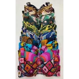 Biquini com bojo modelo sustentação de amarrar no pescoço, biquini nó, biquini de be bojo-AVULSO em Oferta na Shopee