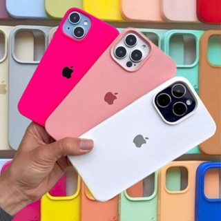 Capinha Case iPhone 15 e 15 PLUS Apple iphone Silicone Nao Risca Interior Aveludada Qualidade Premium