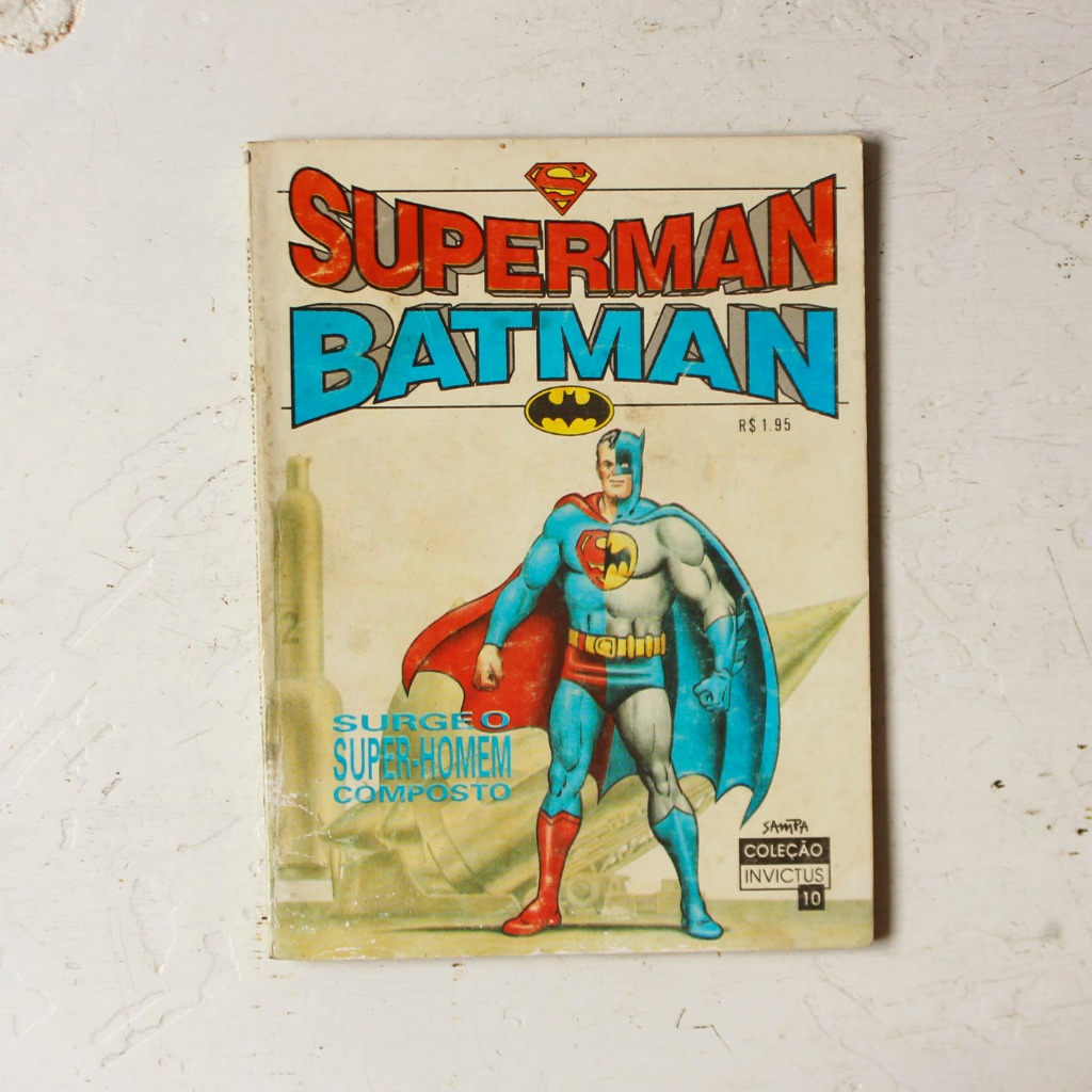 Hq - Superman Batman - Coleção Invictus N° 10 - Editora Nova Sampa