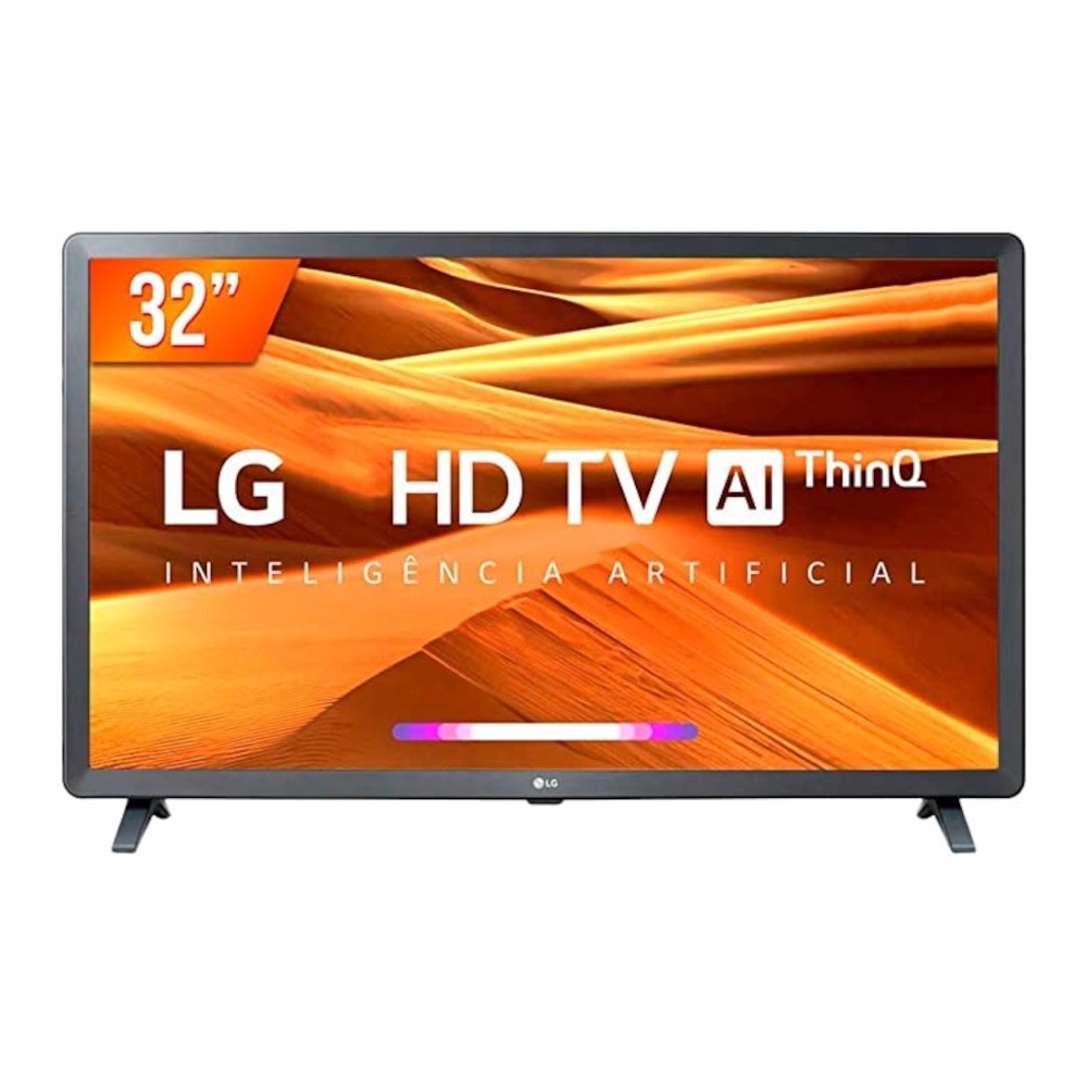 Smart TV LG 32 LED HD USB HDMI Wi-fi Bluetooth HDR 10 ThinQ Ai Google Assis. Alexa.