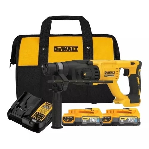 Martelete 2 Baterias 20v Powerstack Dewalt Romp Dch133 Bolsa em Oferta na Shopee