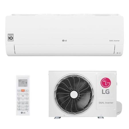 Ar Condicionado Split Hi Wall Inverter LG Voice R-32 12000 BTU/h Quente e Frio S3NW12JA31A.EB2GAMZ - 220 Volts