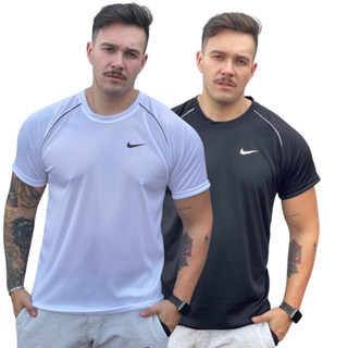 Camiseta Masculina Manga Curta Academia Corrida Slim Fit Fitness Camisa Esportiva