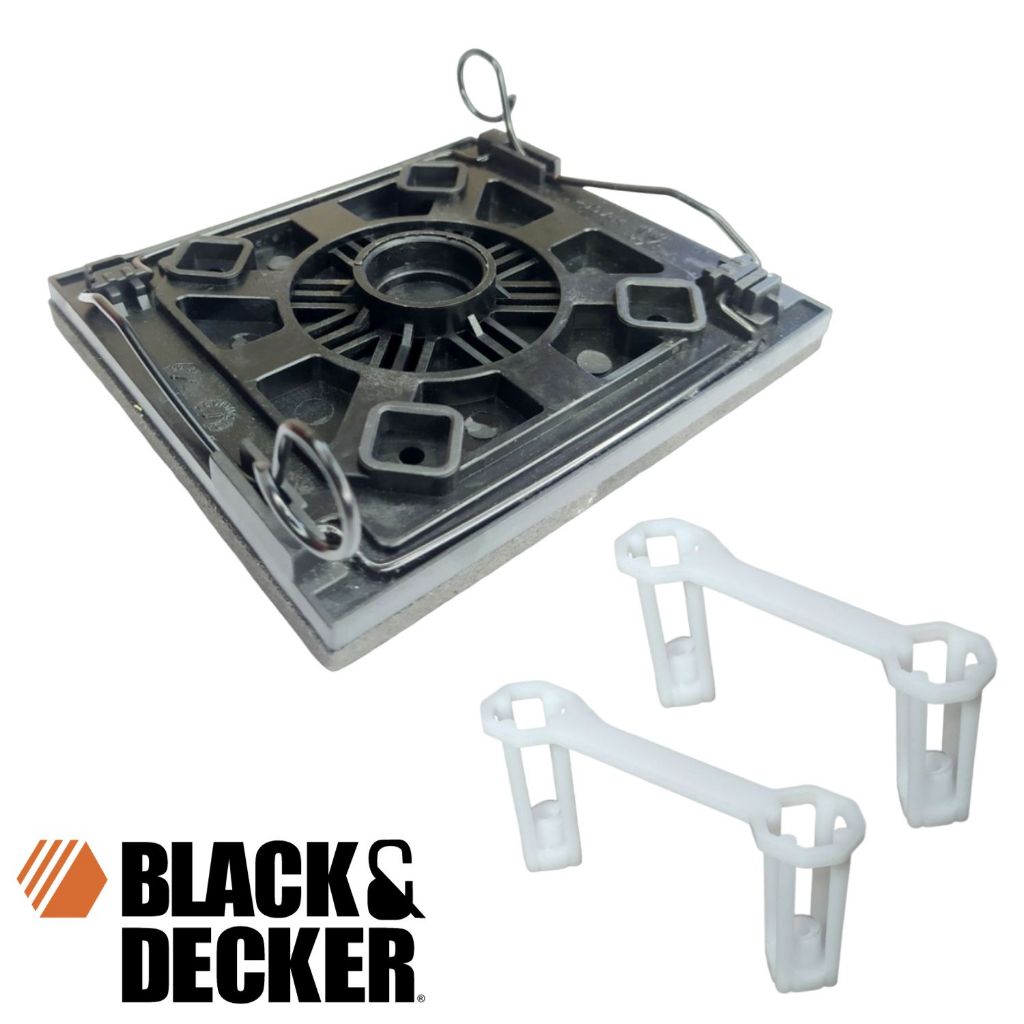 Base + Par De Pé Suporte Para Lixadeira BS200 Black&Decker