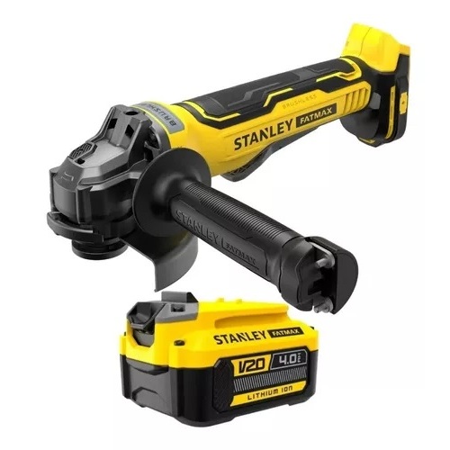 Lixadeira Esmerilhadeira Bateria 4ah Sbg700 Stanley Sem carregador em Oferta na Shopee