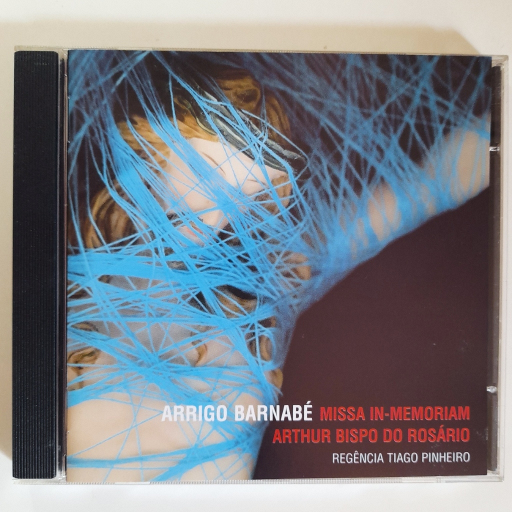Cd seminovo Arrigo Barnabé, Missa In-Memorian Arthur Bispo do Rosário, Tiago Pinheiro.