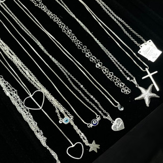 Kit Com 5/10/20 Colares Variados Semijoia A Prata 925/ A Ouro 18K E Misto