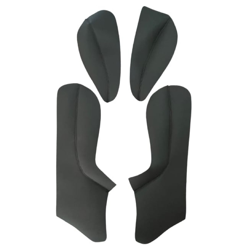 Kit forros de portas premium acoplado espuma courvin para Pegeout 206/207