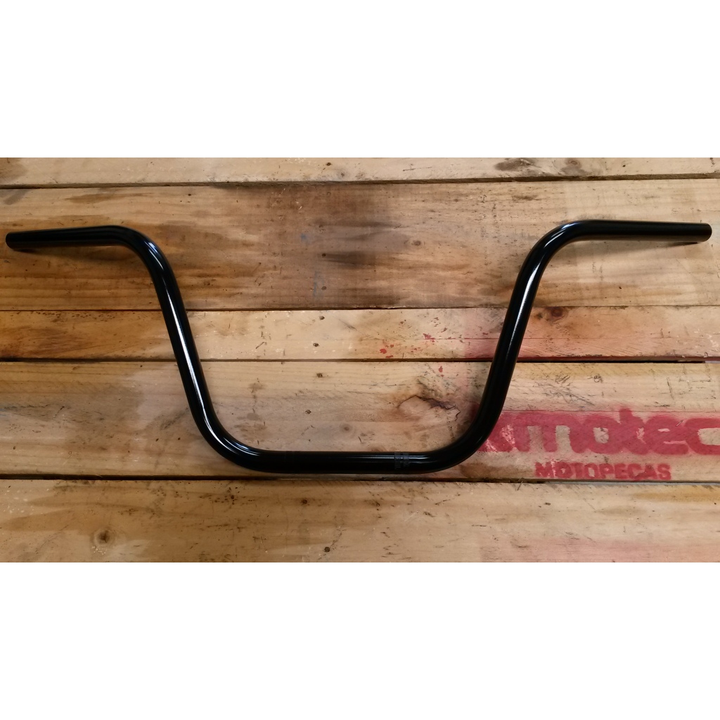 Guidão Alto Custom Preto Drag Star Midnight Shadow M800 25,4