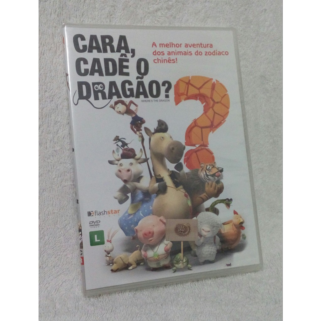 DVD - Cara Cadê O Dragão - Original - Novo - Lacrado