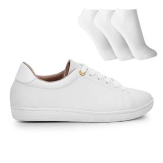 Tênis Modare Casual Feminino + 3 Pares de Meias Original com Nota Fiscal e Garantia