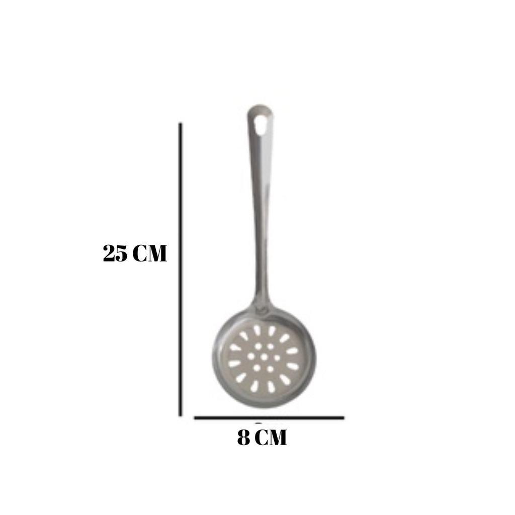 Artigos de Cozinha Escumadeira Aço Inox Oriente Original 25CM  Cozinha