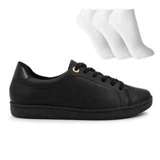 Tênis Modare Casual Feminino + 3 Pares de Meias Original com Nota Fiscal e Garantia