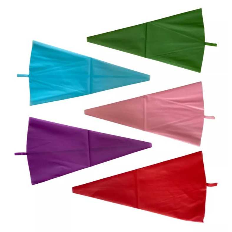 Kit 2 Mangas Sacos De Silicone 40cm Para Confeitar Bolos - SUPERFLEX em Oferta na Shopee