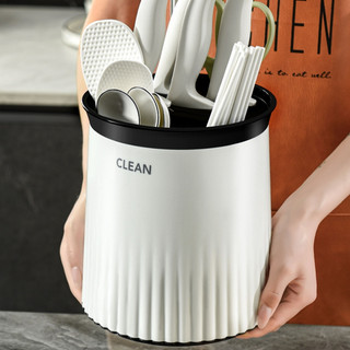 Organizador Rotativo para Utensílios De Cozinha Porta Talheres