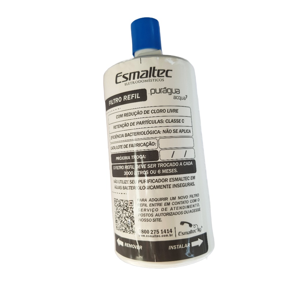 Filtro Refil Para Purificador Esmaltec Acqua7 Original