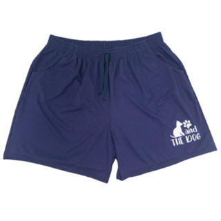 Shorts Plus Size de Malha Canelada Gato/Cat