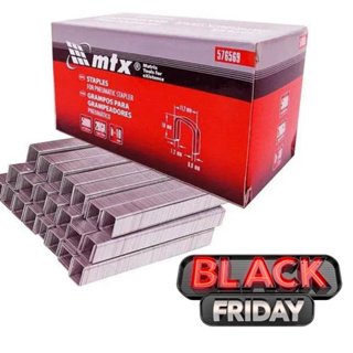 Caixa de Grampo para Grampeador Pneumático MTX 8mm 10mm 16mm 22mm em Oferta na Shopee