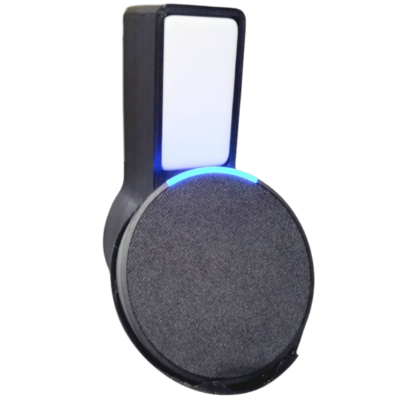 Suporte de Tomada para Alexa Echo Pop Em 3D em Oferta na Shopee