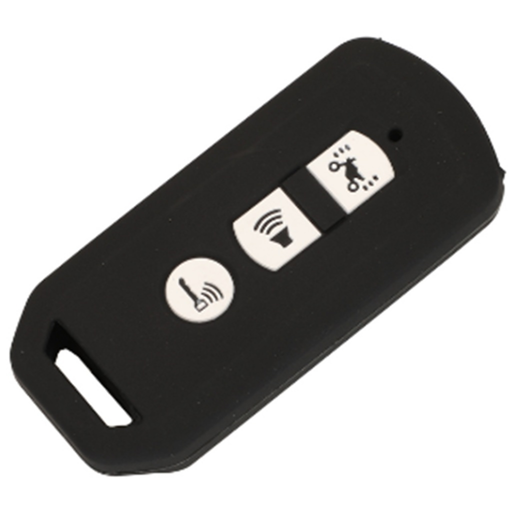 Capa para chave Smart Key para PCX150 Produto feito em silicone, ótima qualidade, encaixe perfeito. Veja fotos reais do produto.   Valor referente ao unitário.  A pronta entrega:  Preto, botões branco