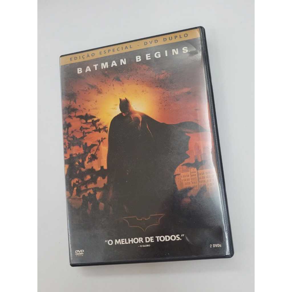 Batman Begins e Batman: O Cavaleiro das Trevas (4 DVDs)