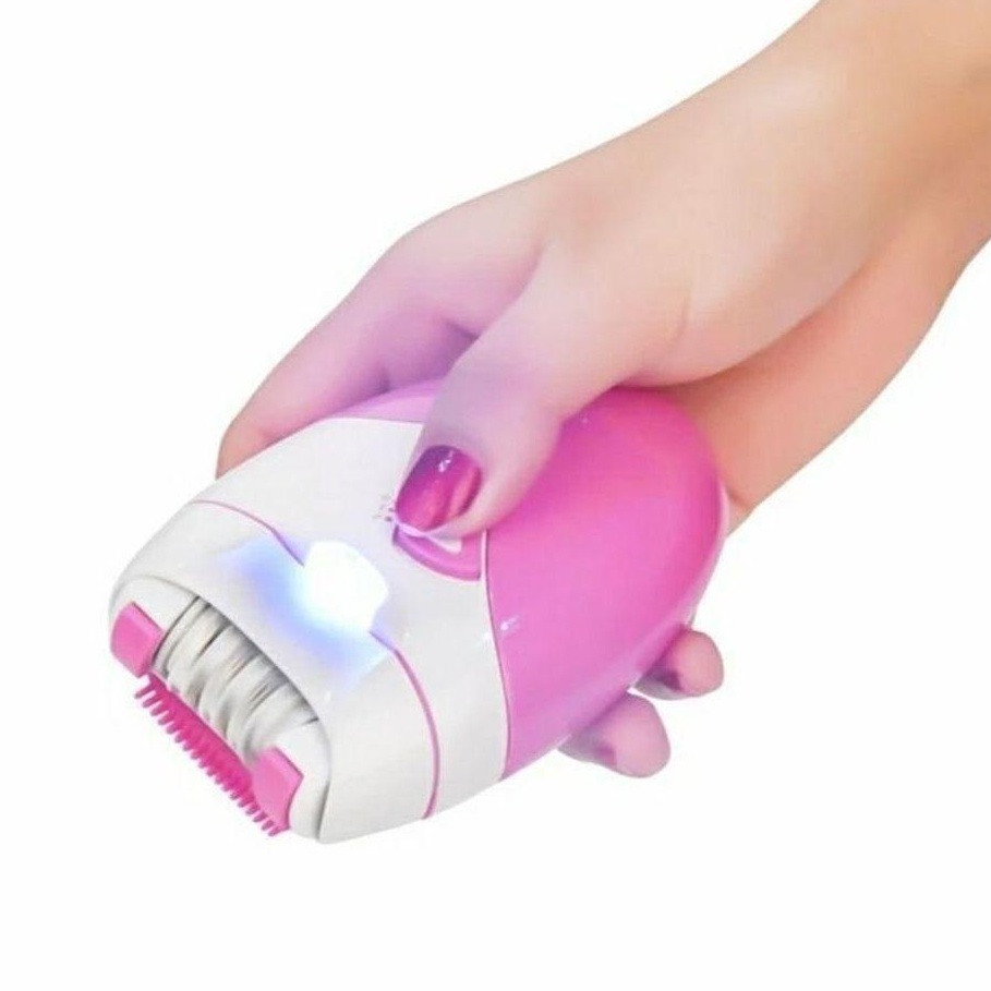 Depilador Recarregável De Perna Braços Axilas Buço Feminino Recarregável USB em Oferta na Shopee