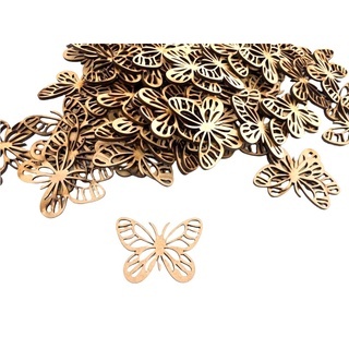 Recorte Borboleta aplique decorativo mdf 4cm enfeite para caixas quadro presente lembrancinha decoração enfeite artesanato