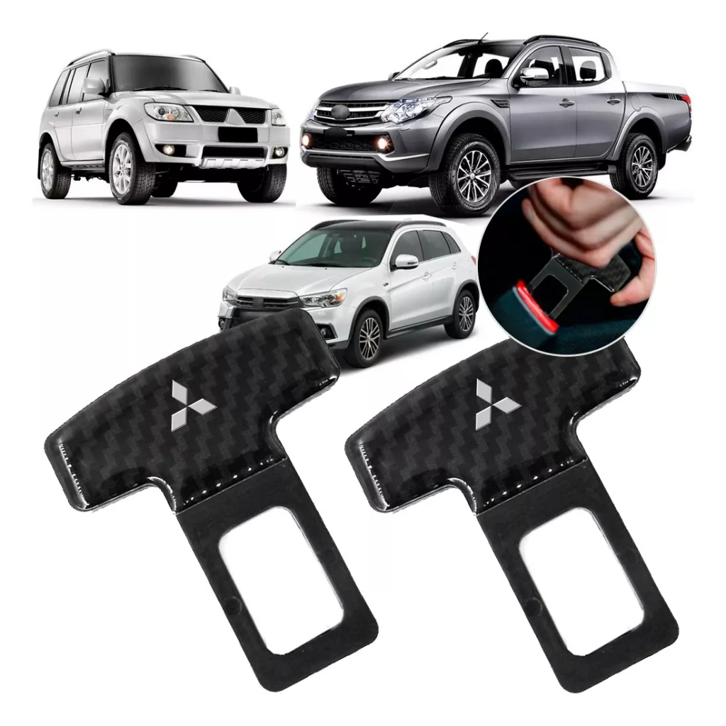 Par Trava Fivela Cinto Anti Som L200 Triton Tr4 Asx Lancer Pajero Full Outdoor