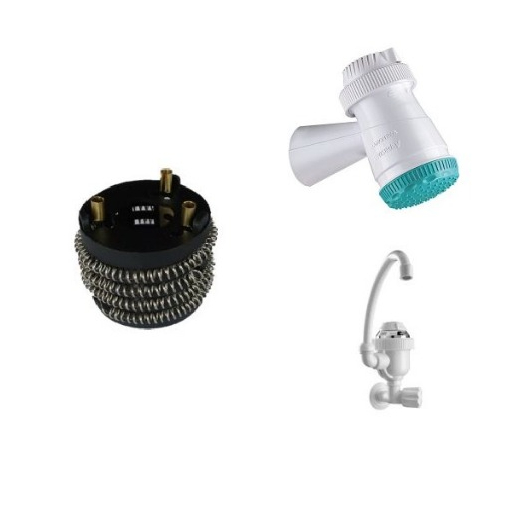 Resistencia Torneiras Eletricas E Nova Ducha Top Banho Sintex  Circle Senseday Tramontina 3T 4.400w 127v E 220v em Oferta na Shopee