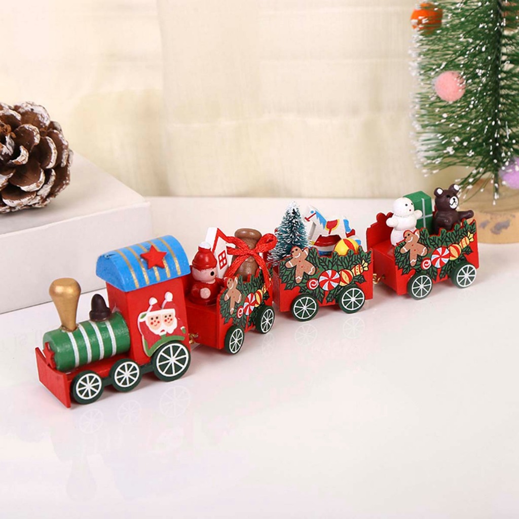 Ornamento trenzinho natalino doces- Allmini