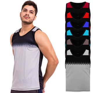 Camiseta Regata Dry Masculina Premium Fitness P/ Treino e Academia
