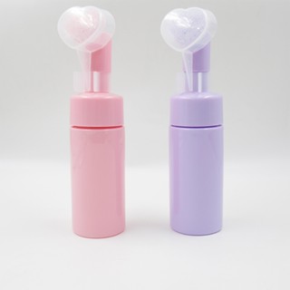 Frasco Pump 120ml Espuma Limpeza Facial Skin Care Silicone T-347-7-1