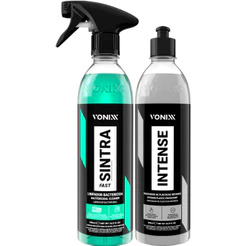 Sintra Fast Limpa Plásticos Internos + Intense Revitalizador de Painel Vonixx