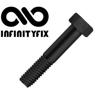 Kit 3 Parafusos Sextavado M12X50X1.25 - ROSCA PARCIAL - ROSCA FINA FIAT AÇO 8.8 - Chave 19
