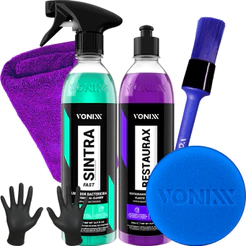Produto Para Limpar Painel Sintra Fast + Restaurax Vonixx