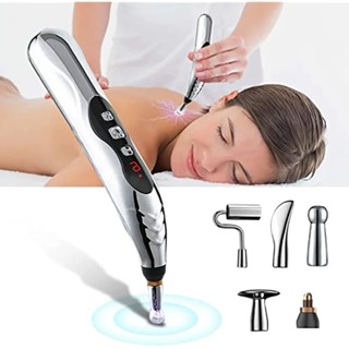 5 Em1terapia De Alívio Da Dor Caneta De Acupuntura Eletrônica Terapia Recarregável Poderosas Ferramentas