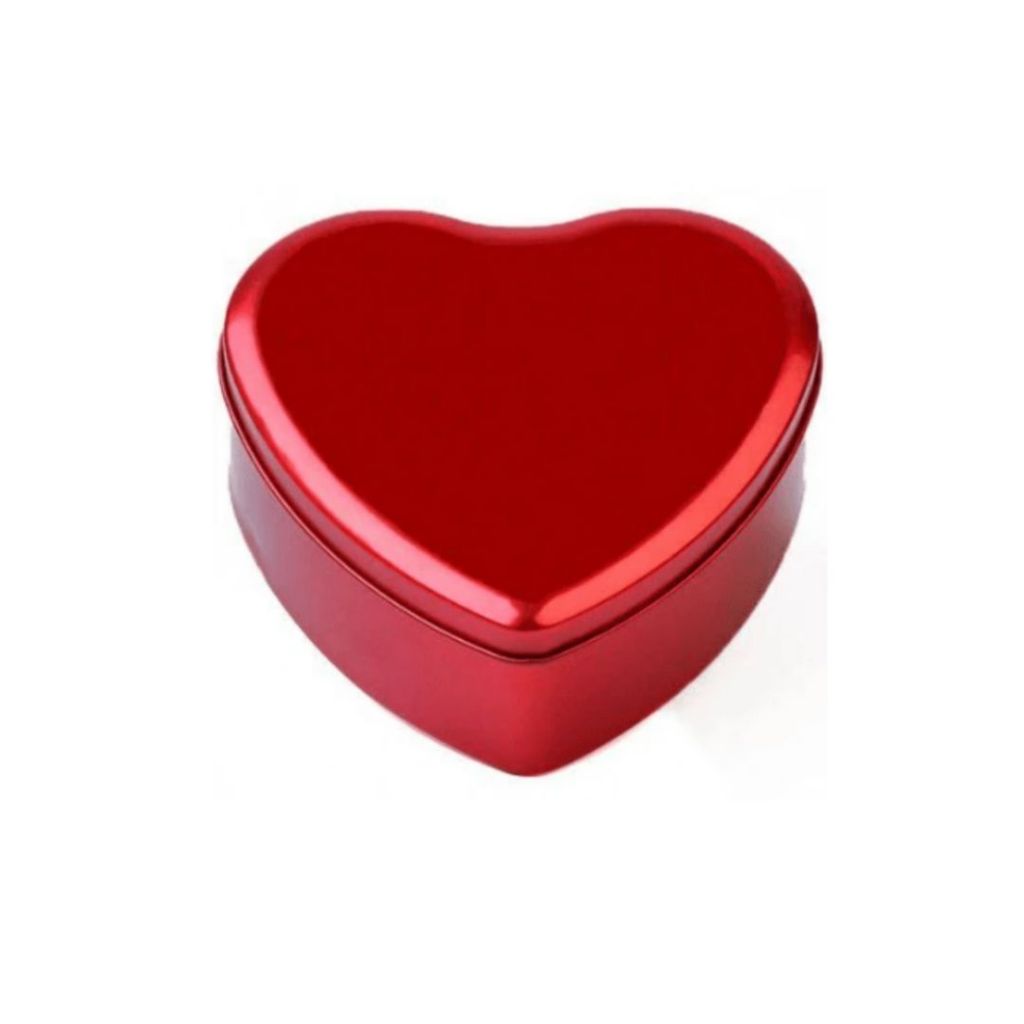 Kit 10 15 20 Latinha de metal Coração Lembrancinha Enfeite lata Decoração Artesanato 7cm